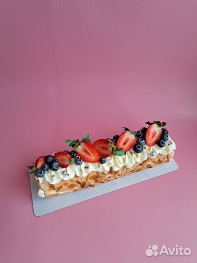 Меренговый рулет