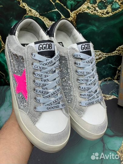 Кеды/кроссовки Golden Goose Silver