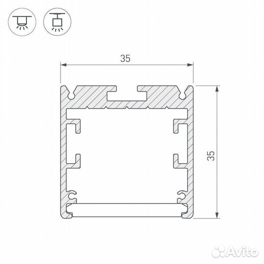 Профиль Arlight 027634