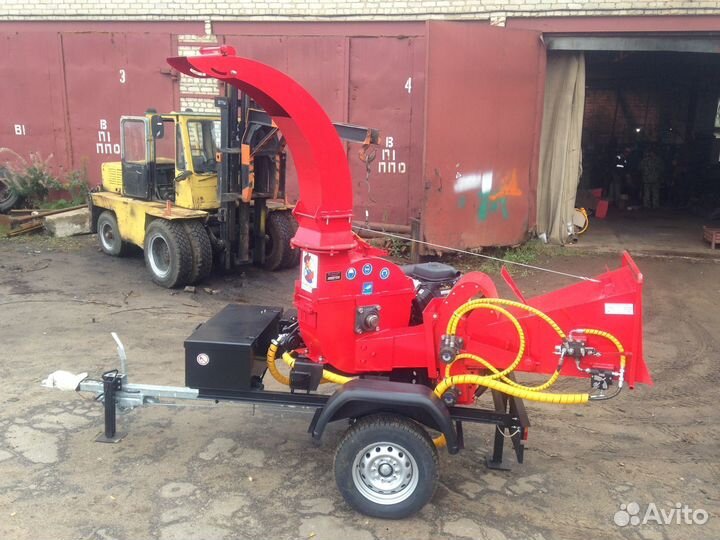 Измельчитель веток дерева бензин 35лс прм200г