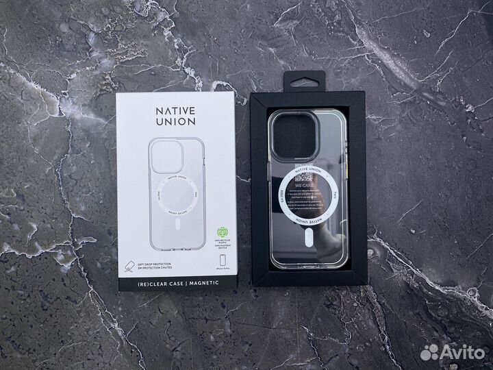 Чехол Native Union (RE) Clear iPhone 15 Series