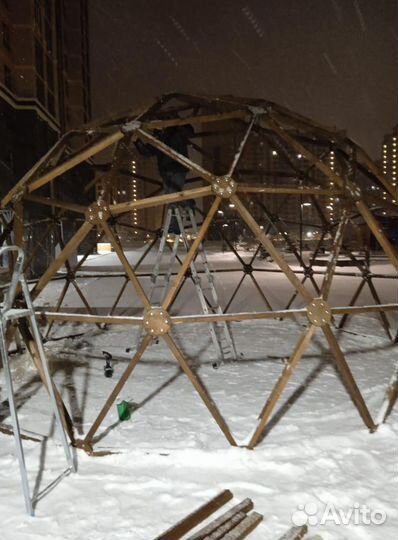 Геокупол для глемпинга