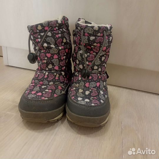 Детские дутики утепленные Котофей 25