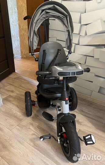 Детский велосипед с родительской ручкой