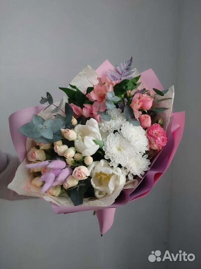 Букет цветов/подарок к 8 Марта