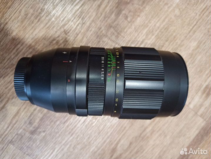 Объектив Юпитер 21м + переходник для Canon