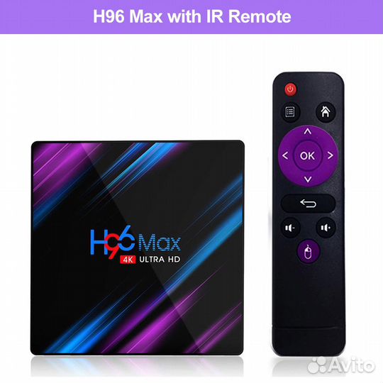 Smart TV Box H96Max (4/32Гб) Android 10.0
