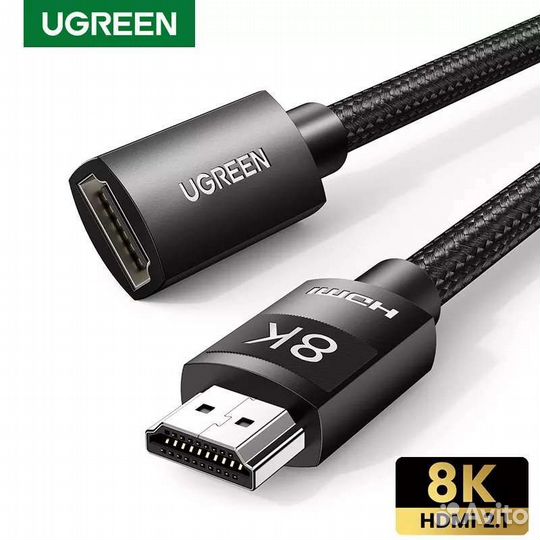 Ugreen hdmi 2.1 8K кабель удлинитель 1 метр