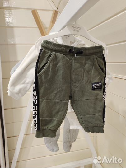 Большой пакет вещей на мальчика 74