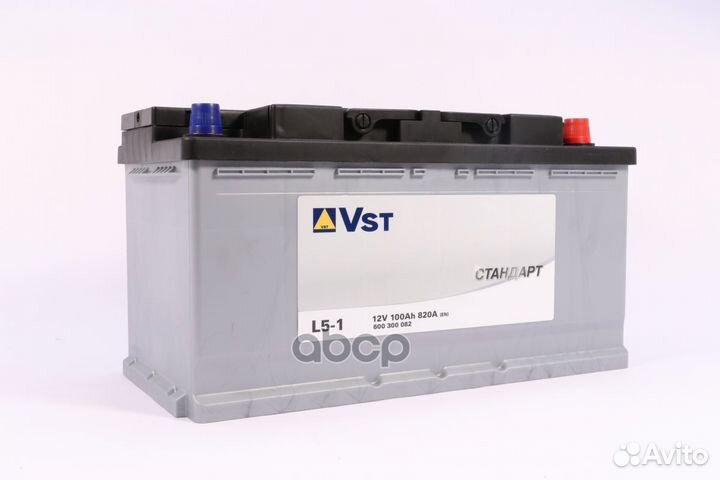 600300082 аккумуляторная батарея 6ст-100 100Ah