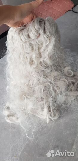 Борода и парик деда мороза