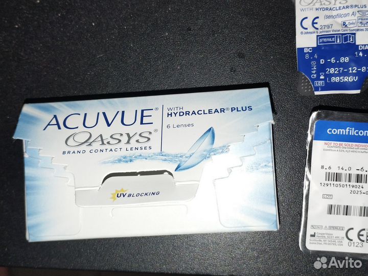 Линзы контактные acuvue oasys двухнедельные