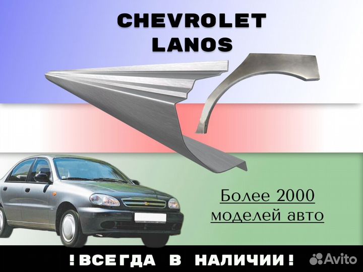 Ремонтные арки Citroen Berlingo 1996 С гарантией