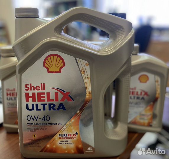 Масло моторное Shell Helix Ultra 0W-40 4л