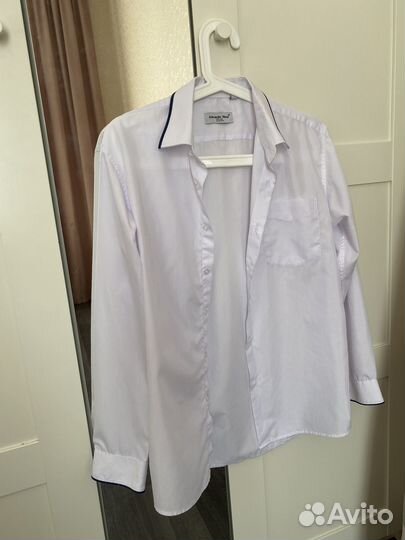 Рубашка белая 152-158 р