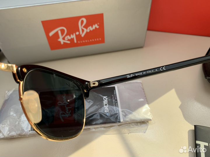 Очки Ray Ban Clubmaster стекло