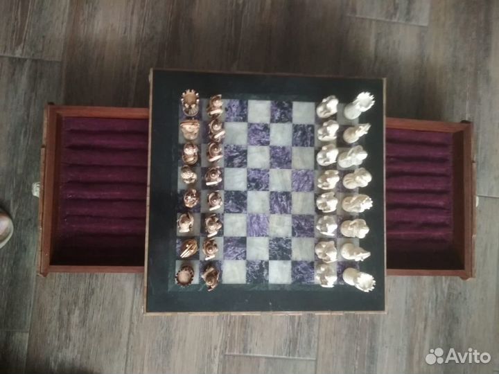 Продам шахматы из бивня мамонта
