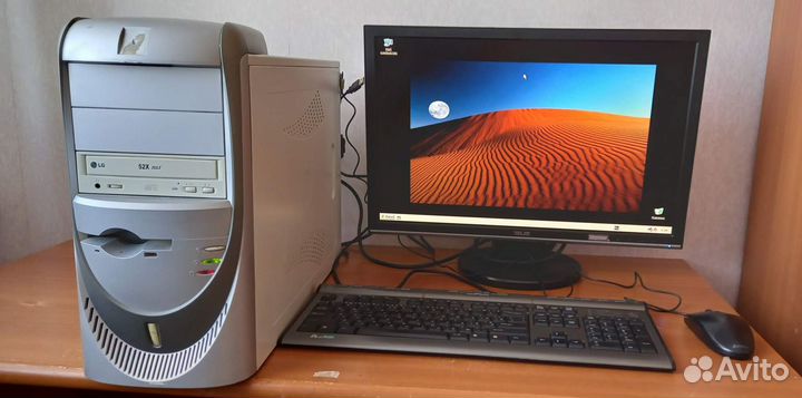 Компьютер AMD Athlon XP2000+ с периферией