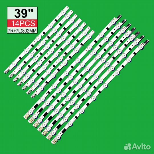 Подсветка для телевизора Akai, Dexp, Samsung 39