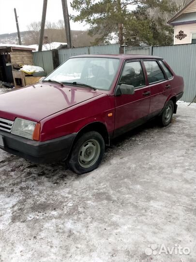 ВАЗ 21099 1.5 МТ, 1996, 2 222 км