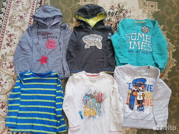 Вещи пакетом на мальчика 116