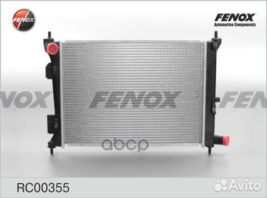 Радиатор охлажд.паяный rc00355 fenox