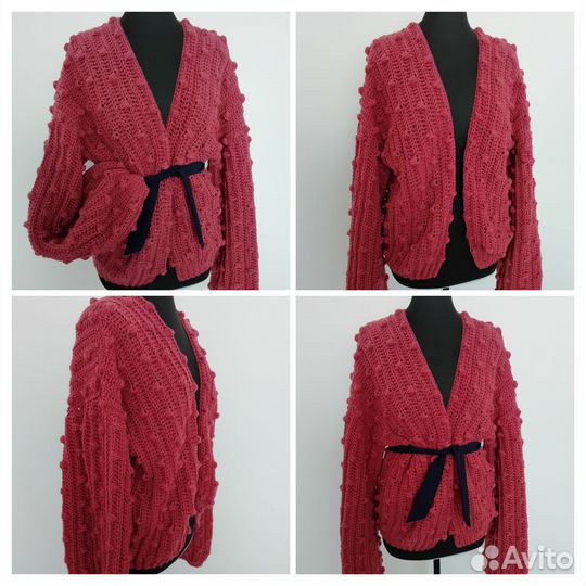Кардиган женский вязаный ручная работа