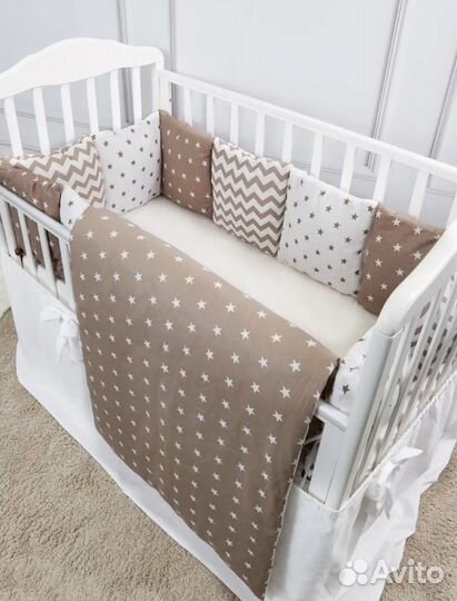 Комплект бортиков с одеялом Новый