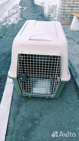 Переноска для крупных собак с колесами