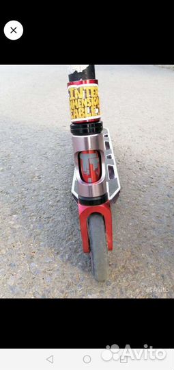 Трюковой самокат tech team horoshy