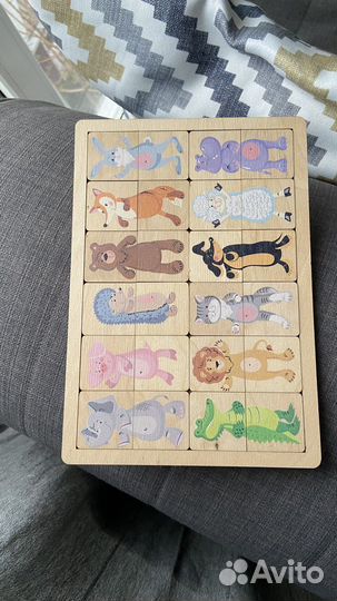 Деревянные головоломки квадраты никитина