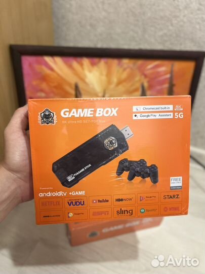 Приставка с играми и тв game BOX M98