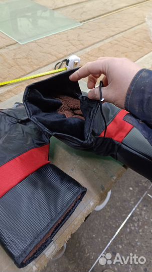 Теплые муфты на руль мотобуксировщика, снегохода