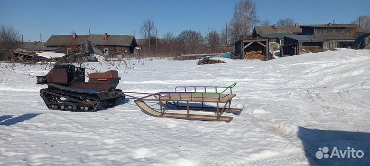 Снегоход самодельный