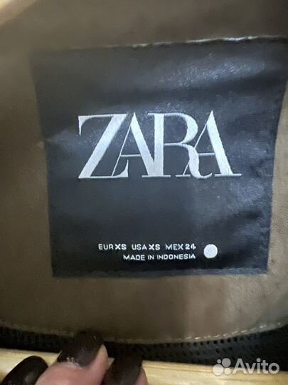 Парка плащ Zara