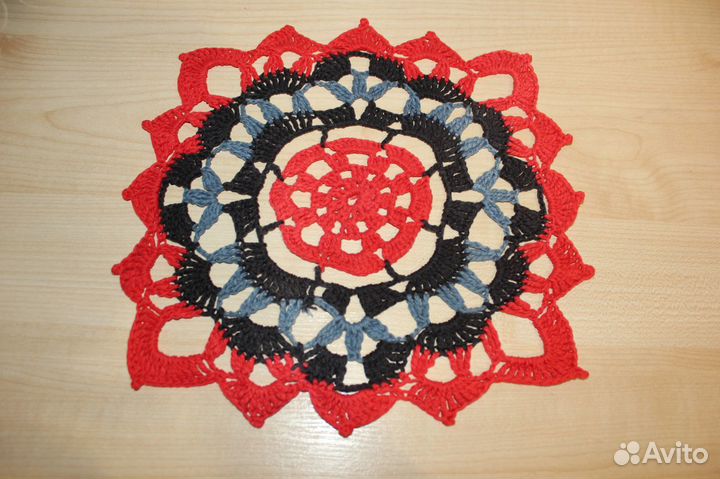 Вязанные салфетки