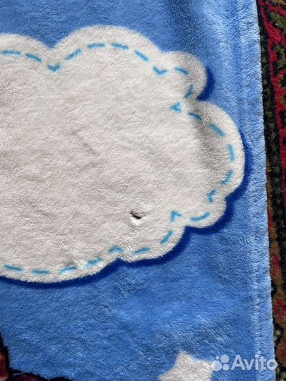 Плед детский плюшевый