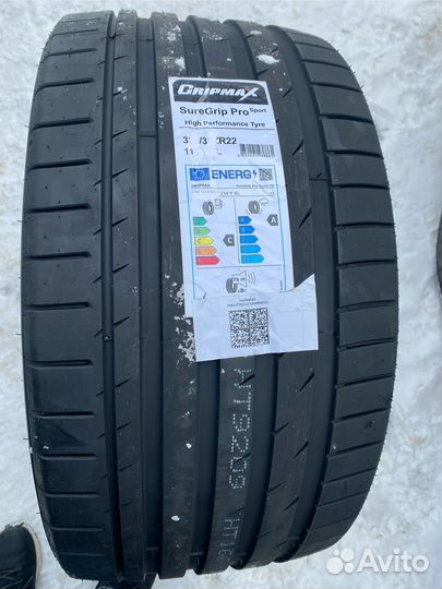 Gripmax SureGrip Pro Sport 295/35 R21 и 315/30 R22 107Y