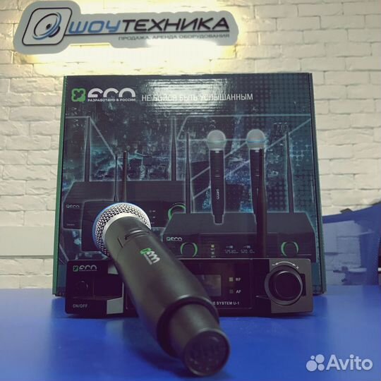 ECO by volta U-1 Микрофонная радиосистема