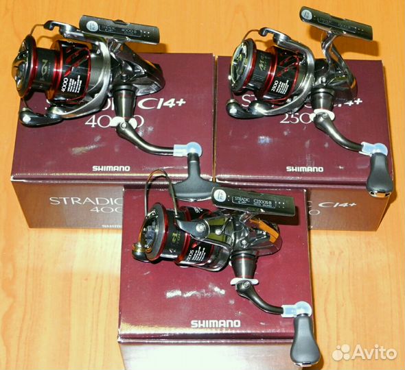 Shimano 16 Stradic ci4+ 1000, 4000