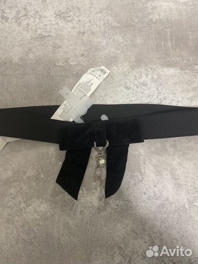 Пояс с бантиком новый для платья