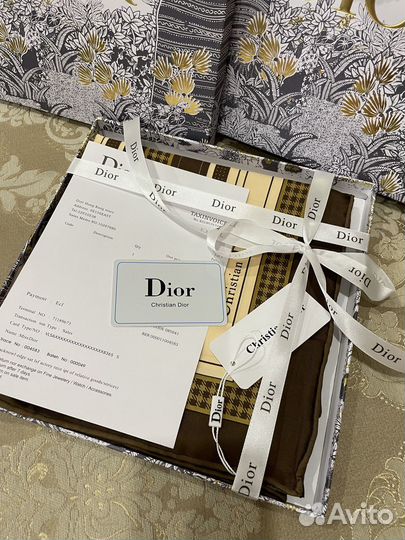 Шелковый платок dior