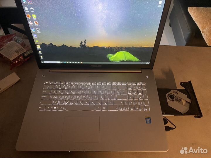 Игровой ноутбук asus