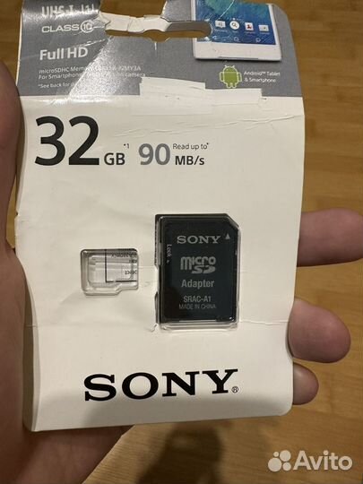 Адаптер для Карты памяти MicroSD Sony для ноутбука