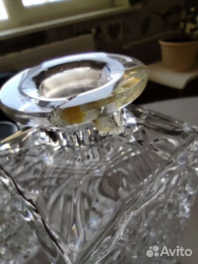 Набор для виски из богемского хрусталя