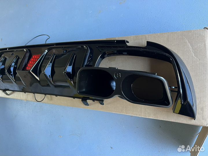 Диффузор brabus w205 C-class Mercedes