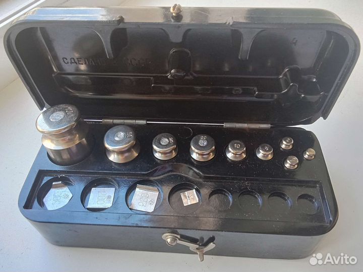 Набор гирек для весов СССР