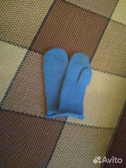 Варежки на 6 мес