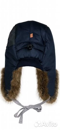 Зимняя шапка для мальчика 54-56