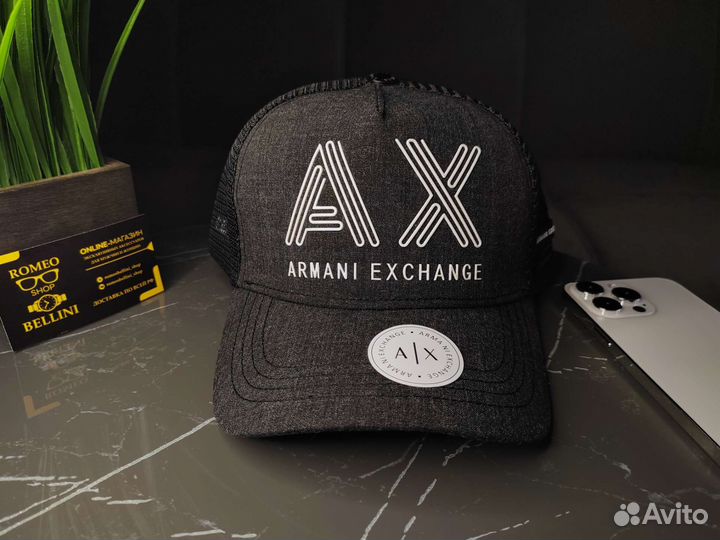 Кепка Armani Exchange сетка